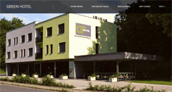 Desktop Screenshot of hotelgreen.cz